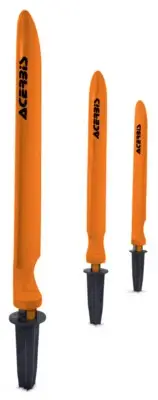 Acerbis 2320821008 Motocross MX Enduro Track Markers, Orange/Black, 56-pc set