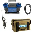 Kings Thumper Air Compressor + 3in1 Air Tool + 4m Air Hose Extension Canvas Bag