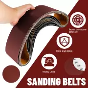 22Pcs Sanding Belts Multipurpose Sanding Discs Belt Sanders Sander Paper AU∈