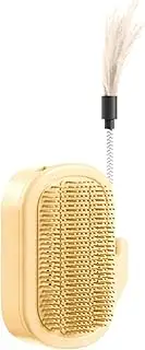 Cat Self Grooming Wall Brush - Cat Corner Scratcher | Pet Self Groomer With Catnip | Grooming Pet Supplies Comb | Massaging Brush For Furniture Home Couch Table Kitten Rabbit Indoor