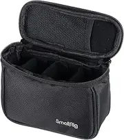 SmallRig Camera Storage Bag, Camera Protective Carrying Case, Nylon Handbag Storage Box with Breathable Mesh, Double Zip Design (Black) - 3704