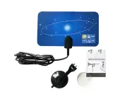 Digital Tv Antenna Signal Enhancement Ultra Slim Portable Hd Tv Antenna For Digital Tv