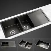 7 Size Cefito Stainless Steel Sink Kitchen Black Handmade