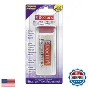 The Doctor's BrushPicks, Interdental Brushes and Dental Pick 2-in-1, Plaque R