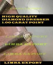 HQ Diamond Dresser 1/2" x 3" 20NF Thread Fits Kwik-Way Heavy Duty Wheel Dresser