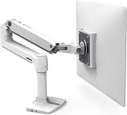Ergotron – LX Single Monitor Arm, VESA Desk Mount – for Monitors Up to 34 Inches, 3.2 to 11.3 kg – White