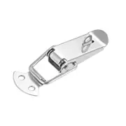 304 Stainless Steel Spring Loaded Toggle Latch Catch Clamp, 90mm Overall Length