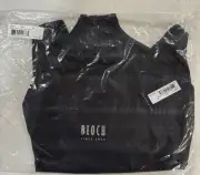 BLOCH L5609 Dance Women's Lepsi Long Sleeve Leotard Size M In The Color Black