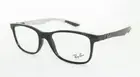 RAY BAN RB 8903 5681 BLACK & CARBON FIBRE RX EYEGLASSES FRAMES GLASSES
