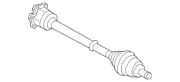 Genuine Volkswagen Axle Assembly 1K0-407-271-KB (for: Volkswagen)
