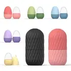 Silicone Facial Ice Cube Mold Egg Shape Facial Ice Ball Face