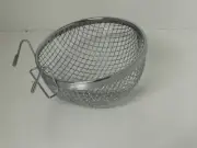 NEW canary finch bird metal chrome mesh hook on pan nest nesting