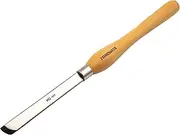Torquata Skew Chisel with Rolled Edges & Radius Grind 19mm M2 HSS Woodturning Tool