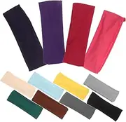 [VANZACK] 12 Pcs Women's Headbands Elastic Breathable Hair Accessories for Running Yoga Workouts Comfortable Sports Activities Versatile Lightweight Design