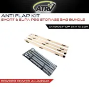 Aussie Traveller Short Anti Flap Kit & Storage Bag Pack Roll Out Caravan Awning
