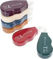 DOITOOL 6Pcs Correction Tape Portable Correction Tape for School and Office Cute Stationery for Students Easy to Use Instant Fix for Handwritten Errors Compact Design
