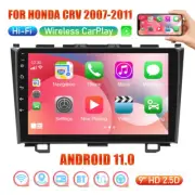 Apple Carplay For Honda CRV 2007-2011 Android 11.0 Car Stereo Radio GPS WIFI+Cam