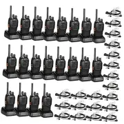 RADIO TD-V2 Two Way Radio 16CH 2 Way Radios Walkie Talkies Long Range 20 Pack