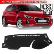 Non-Slip Dash Mat For Hyundai i-30 2017-2021 Hatch Dashboard Cover Black (for: Hyundai)