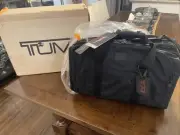 Vintage Tumi Expansion Bag Hard To Find With Orginal Box !!