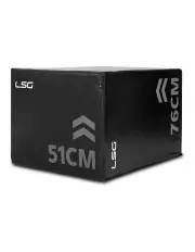 [LSG] Fitness Soft Plyo Box 3-in-1 in Black