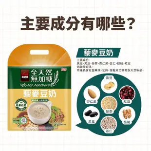 【萬歲牌】全天然無加糖藜麥豆奶堅果飲(23gx10包/袋)