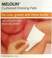 Smith & Nephew Melolin Dressing, 10 cm x 10 cm Size