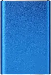 2.5Inch External Mobile Hard Disk Portable Hard Disk High Speed USB 3.0 1TB Storage Portable Hard Disk for Laptop Desktop PC Blue