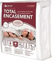 Jt Eaton 83FULENC Jt Eaton Bed Bug Lock-Up Total Encasement Mattress Cover Full