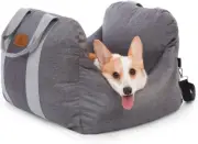 Dog Car Seat, Puppy Booster Seat, Travel Carrier Bed for Small and Medium Pets
