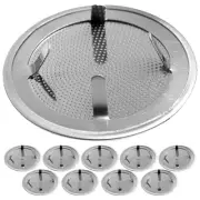 10Pcs Metal Teapot Replacement Mesh Strainer Tea Infuser Fine Mesh Tea Strainer