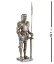 Pewter figurine "Knight with a spear" Veronese WS-807 .3,9 in. Free shipping