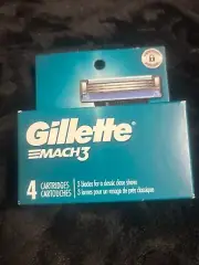 GILLETTE MACH 3 REFILL CARTRIDGES