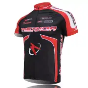 Merida Men's Bike Clothing Red Cycling Jerseys Wear Short Sleeve Bike Jersey Top