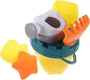Kisangel 1 Set Beach Play Cartoon Sand Digging Lightweight Beach Bucket Tools for Creative Outdoor Fun Summer Present