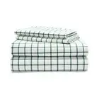 Lauren Ralph Lauren Millerton Plaid Flannel 4 PC. Sheet Set, Twin Bedding