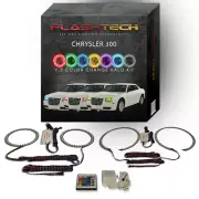 RGB Angel Eye LED Halo kit with IR Remote for 2005-2010 Chrysler 300 Headlights (for: Chrysler)