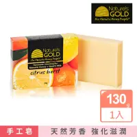 在飛比找momo購物網優惠-【Nature’s Gold】澳洲麥蘆卡蜂蜜羊奶柑橘手工皂(