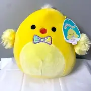 Squishmallows Tristan The Chick 9 1/2 " Yellow Soft Cuddle Toy Fast Shipping