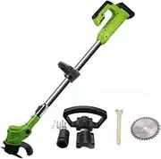 Electric Lawn Mower,Agricultural Household Gas Mower Cordless Weeder 24V Lithium Battery Portable Garden Pruning Tool Grass Trimmer Cutter