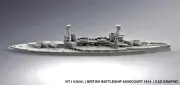 Agincourt 1914 - UK Royal Navy - Pre Dreadnought Era - Wargaming - Axis and Alli
