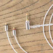 FINAL Silver Coated Cable for earphones MMCX 1.2m 2.5mm / C106 MS12DZCLEH /JAPAN