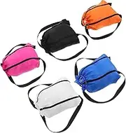 Sosoport 5pcs Mini Doll Backpack for Drawstring Storage Bag for Dolls Accessories Fun Stylish Organizer for Birthday Party Favor School Pouch