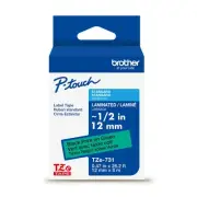 Brother P-touch TZe Laminated Label Tape (tze731g)