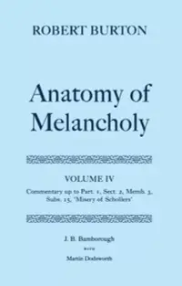 在飛比找博客來優惠-The Anatomy of Melancholy: Vol