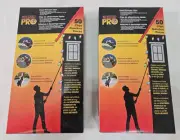 2x No Ladder Pro Rapid Release Clips, Use on Gutters, Shingles, Eaves, 100 Count