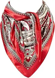 [GENEMEN] Bandanas for Men and Women Cowboy Bandana Western Scarf Paisley Print Handkerchiefs Pirate Headbands
