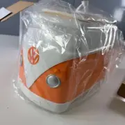 Volkswagen Official Original Mini Bus Toaster Orange Rare Color Japan Limited