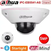 Dahua IPC-EB5541-AS 5MP Fisheye WizMind Starlight Camera Built-in Mic H.265+ PoE
