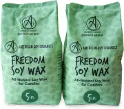 Freedom Soy Wax Beads Candle Making Soy Wax Beads 10 Lb Soy Candle Making New ..